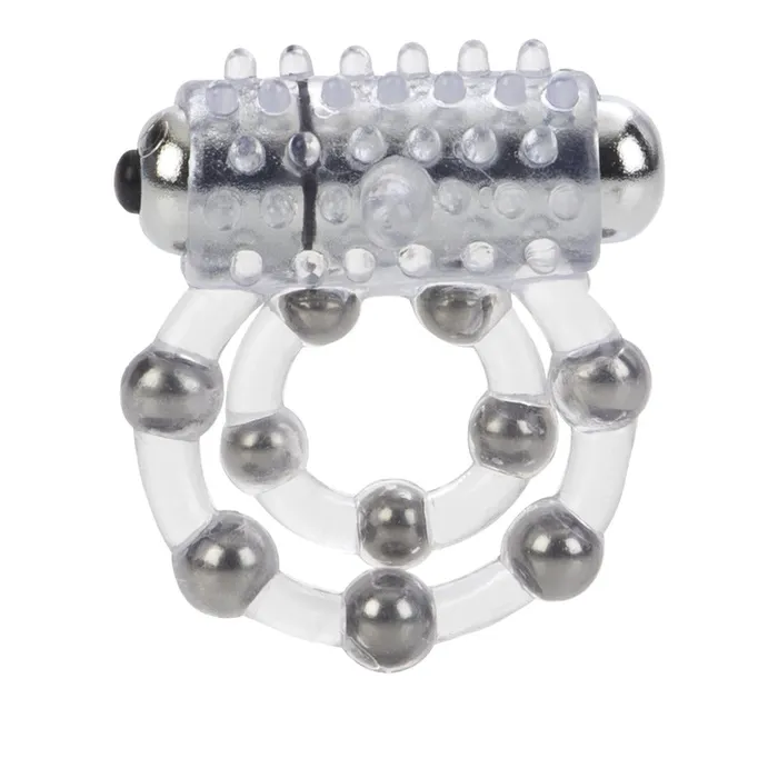10 Bead Maximus Cock Ring | California Exotic Male Sex Toys