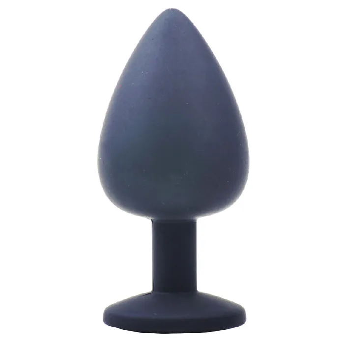 Large Black Jewelled Silicone Butt Plug | Various Toy Brands Anal Large Black Jewelled Silicone Butt Plug | Various Toy Brands Anal