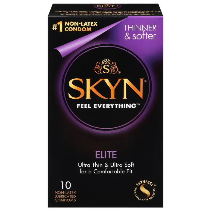 Lifestyles Skyn Elite 12 Pack Lifestyle Condoms Male Sex Toys