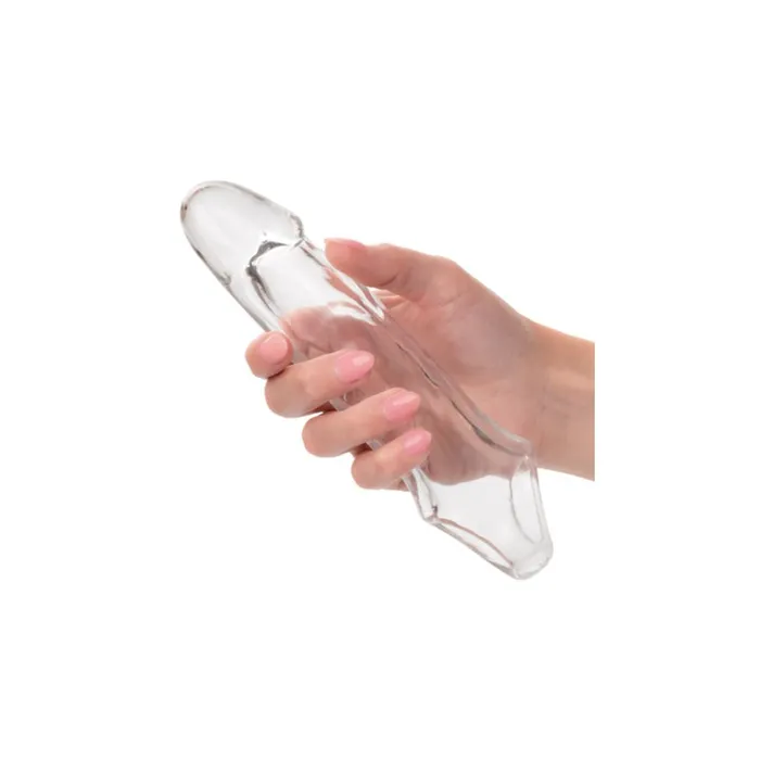 Male Sex Toys | CALEXOTICS Performance Maxx Clear Extension Sleeve 6.5