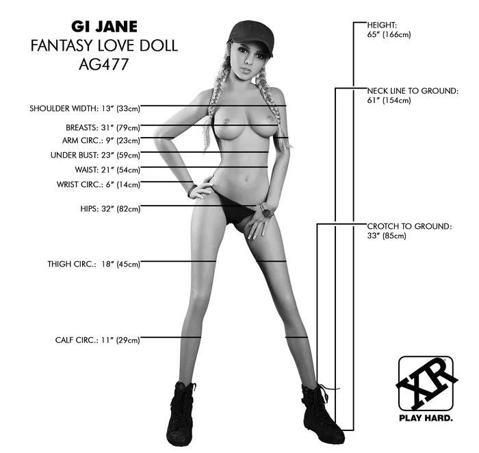Male Sex Toys | GI Jane Fantasy Love Doll - Nextgen Dolls