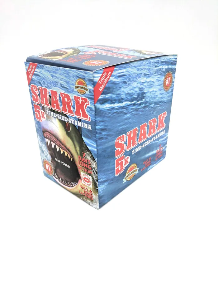 Male Sex Toys Holiday Sale Shark 5k Male Enhancement 24 Ct Display