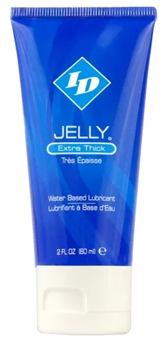Male Sex Toys ID Lubricants ID Jelly Extra Thick Water Based Lubricant 2 Oz