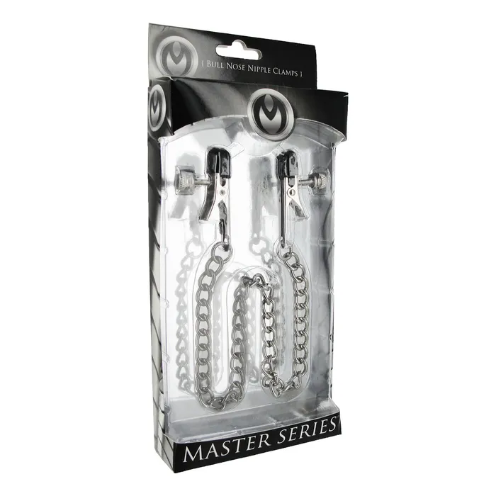 Nipple & Clitoral Toys | Ox Bull Nose Nipple Clamps - Master Series Nipple & Clitoral Toys | Ox Bull Nose Nipple Clamps - Master Series