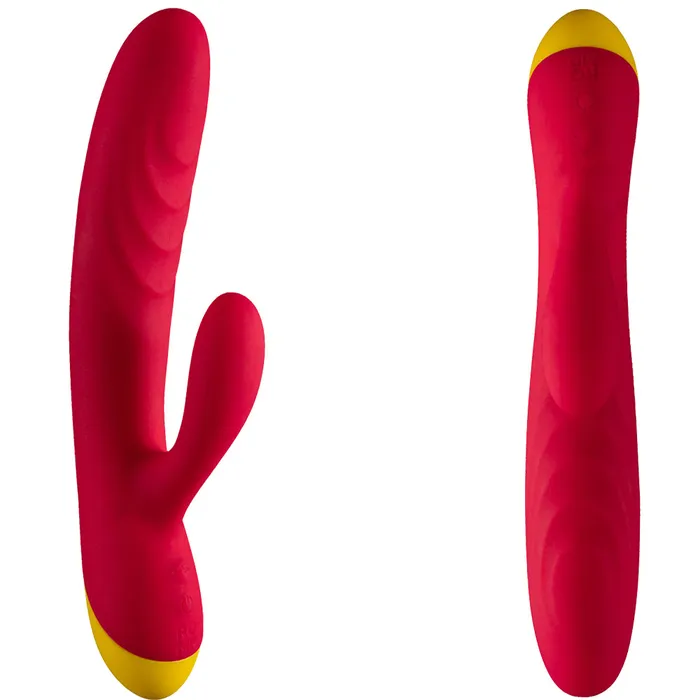 Romp Female Sex Toys | Romp Jazz Ribbed G Spot Rabbit Vibrator USB Rechargeable