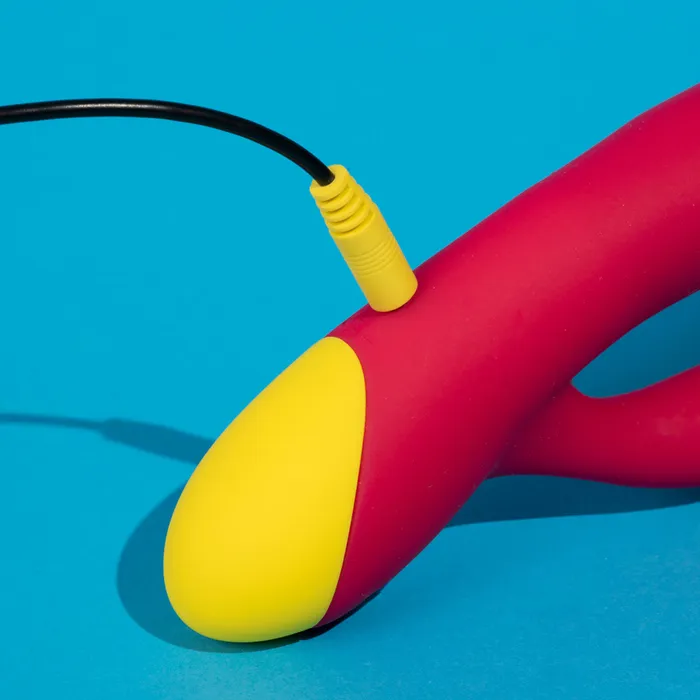Romp Female Sex Toys | Romp Jazz Ribbed G Spot Rabbit Vibrator USB Rechargeable