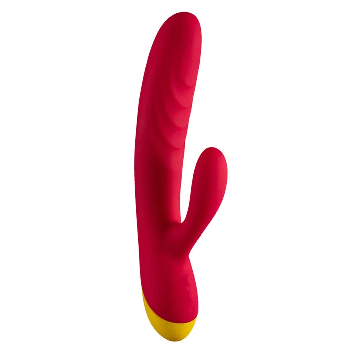 Romp Female Sex Toys | Romp Jazz Ribbed G Spot Rabbit Vibrator USB Rechargeable