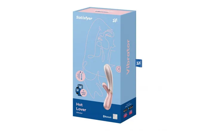 Vibrators | Satisfyer Satisfyer Hot Lover Pink Warming Vibrator With App