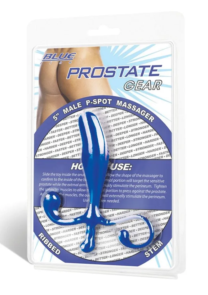 Anal | Blue Line Prostate Gear Male P-Spot Massager - Blue Line CandB Gear