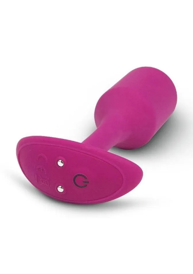B-Vibe Vibrating Snug Plug 2 Rechargeable Silicone Anal Plug | b-Vibe Anal