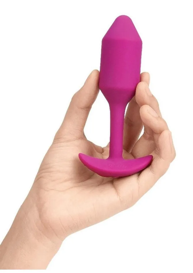 B-Vibe Vibrating Snug Plug 2 Rechargeable Silicone Anal Plug | b-Vibe Anal