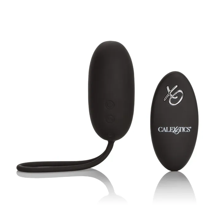 CalExotics Anal | Silicone Remote Rechargeable Egg - Black