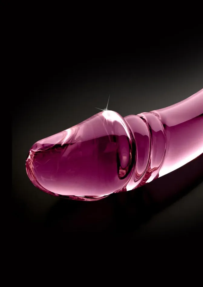 Icicles Icicles No. 57 Double-Sided Textured Glass Dildo | Dildos Icicles Icicles No. 57 Double-Sided Textured Glass Dildo | Dildos