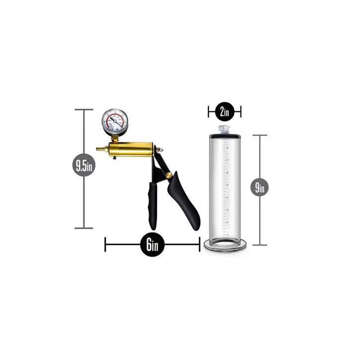 Male Sex Toys | Blush Novelties Performance VX6 Vacuum Penis Pump