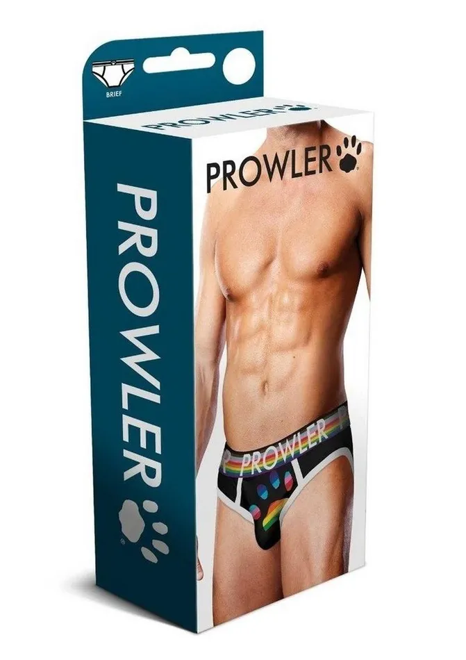 Prowler Black Oversized Paw Brief | Prowler Anal
