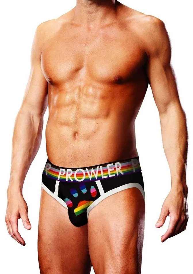 Prowler Black Oversized Paw Brief | Prowler Anal
