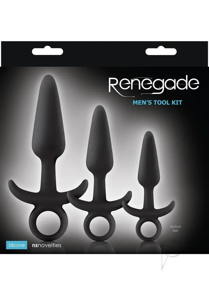 Renegade Renegade Men's Tool Kit Silicone Anal Plugs | Male Sex Toys Renegade Renegade Men's Tool Kit Silicone Anal Plugs | Male Sex Toys