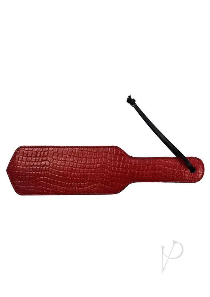 Vibrators | Rouge Anaconda Paddle Cuff Burg/Blk - Rouge Garments