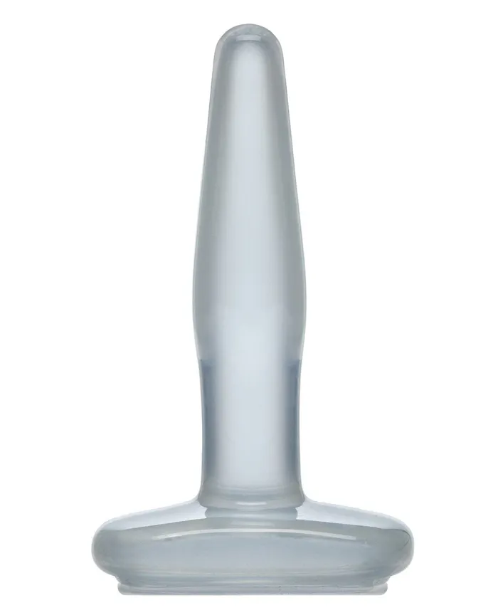 Anal | Crystal Jellies Butt Plug - Small Clear - Crystal Jellies