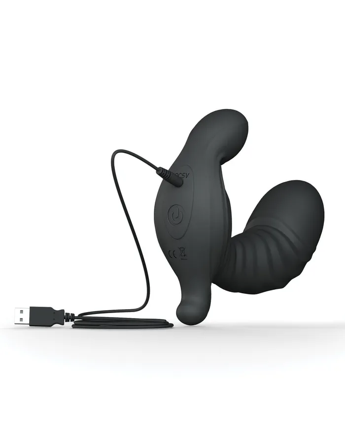 Anal | Dorcel Ultimate Expand Butt Plug w/Remote - Black - Dorcel