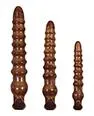 Anal | Evolved Evolved Twisted Love 3 pc Plug Set - Gold