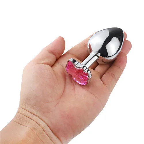 Anal | Jeweled Kitty Butt Plug - Aimitoy