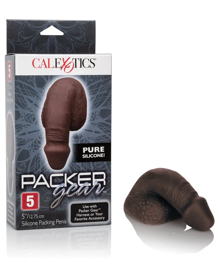 Anal Packer Gear 5 Silicone Packing Penis Black Packer Gear