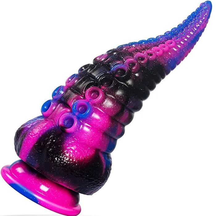 Dildos | Aimitoy Tentacle G-spot Dildo Rainbow