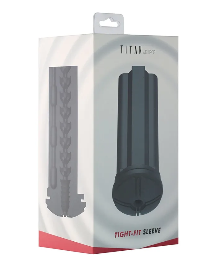 Kiiroo Kiiroo Tight Fit Sleeve For Titan Black Anal